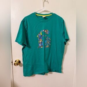 BONOBOS Fielder men's short-sleeve graphic tee green size Medium